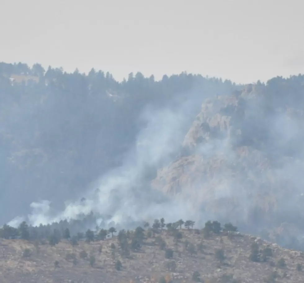 Galena Fire West of Horsetooth Reservoir 45% Contained