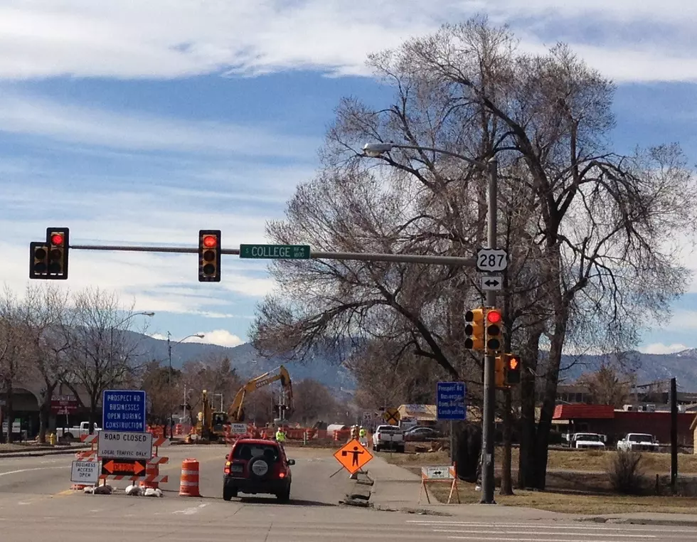 Prospect Road West of College Avenue in Fort Collins Re-Opening Ahead of Schedule