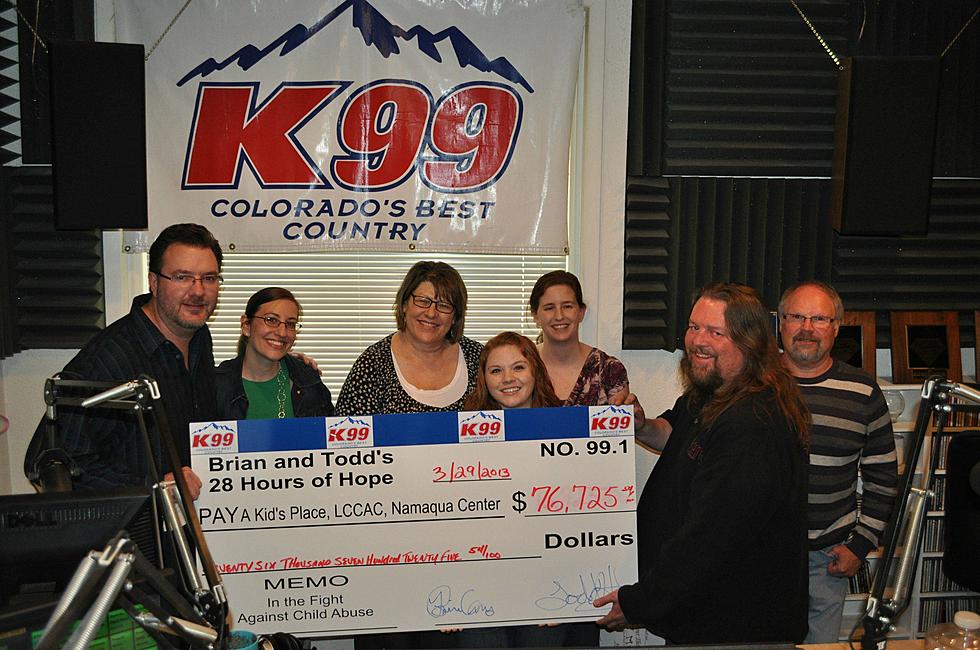 Thank you for the 28 Hours of Hope from A Kid's Place, The Larimer County Child Advocacy Center, and Namaqua Center.