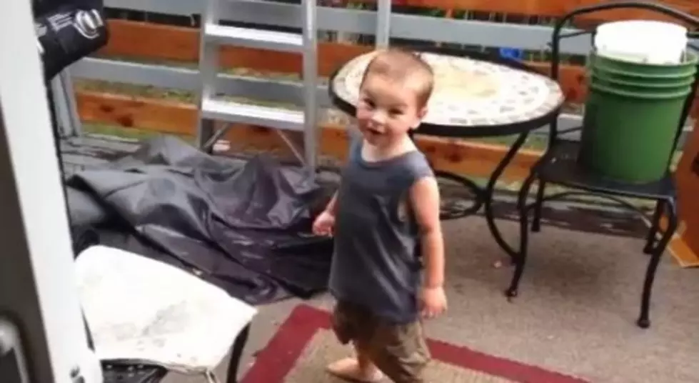 My Grandson Zander Does Adorable Rain Dance &#8211; Brian&#8217;s Blog [VIDEO]