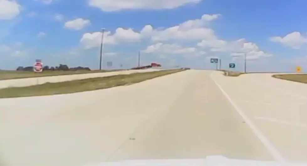 Why Is This Semi Truck Launching Itself Airborne?