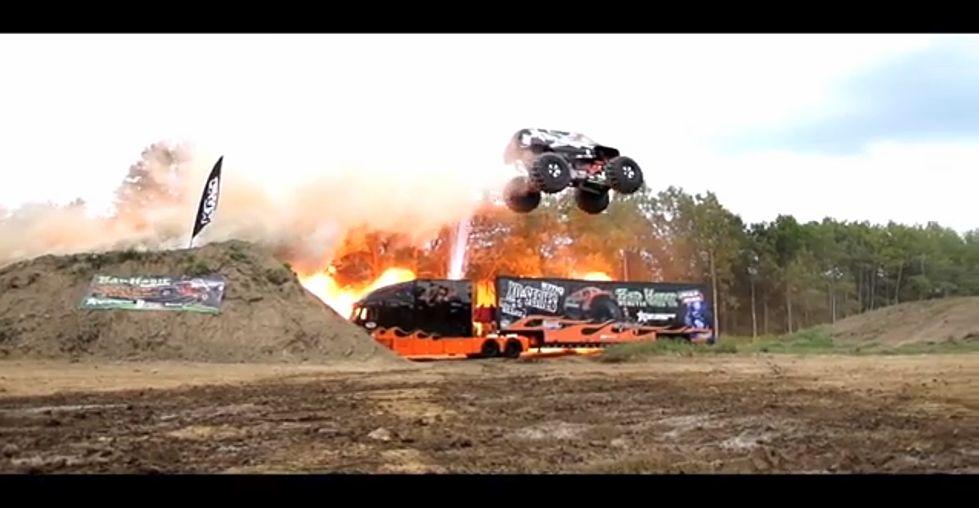 Monster Truck Jumps 237 Feet To Set New World Record [VIDEO]
