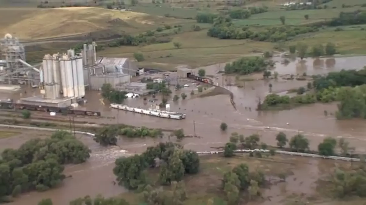 Aerial Footage of the Colorado Floods [VIDEO]