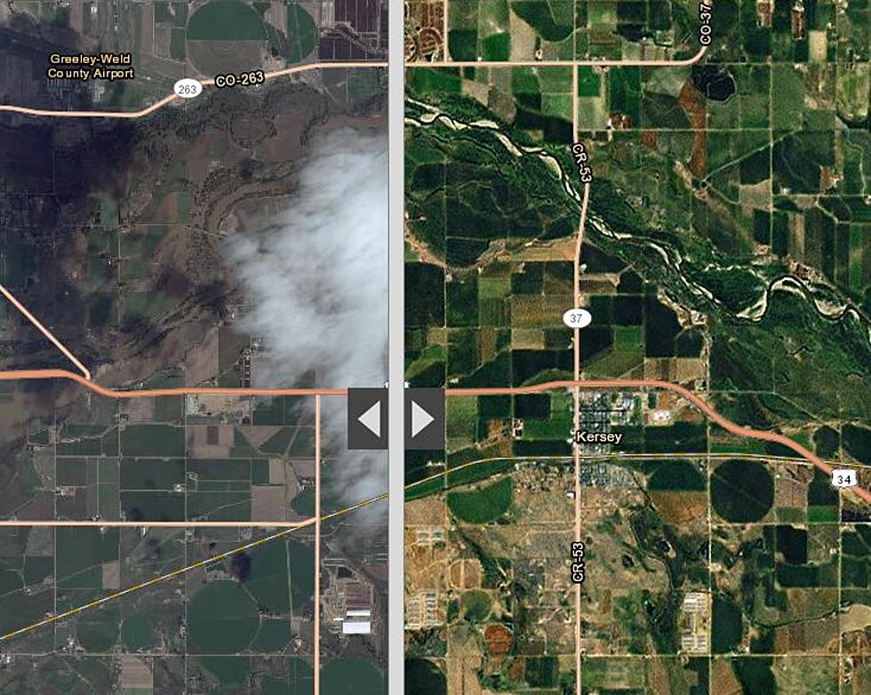 Satellite Imagery Shows Extent of Flooding in Weld County