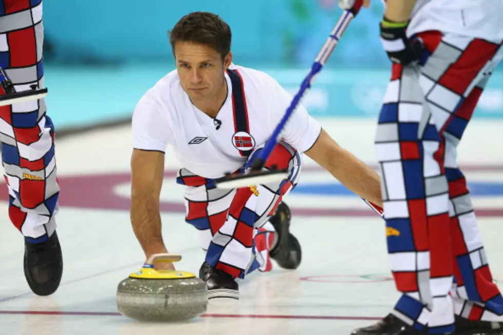 Who Has The Ugliest Curling Pants at the Sochi Olympics – Russia or Norway?