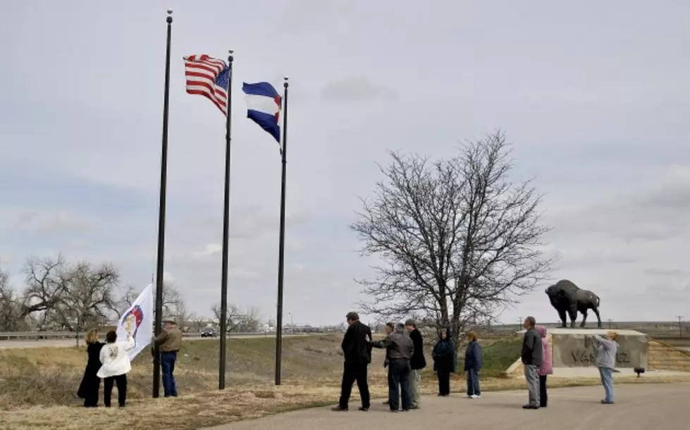 Weld County Flag Now Flies Over Fort Vasquez South of Platteville