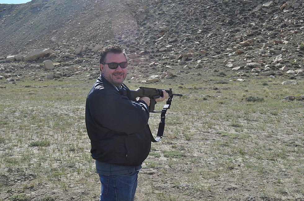 Kemmerer, Wyoming – Todd Shooting Big Guns – (Todd’s Big Adventure)