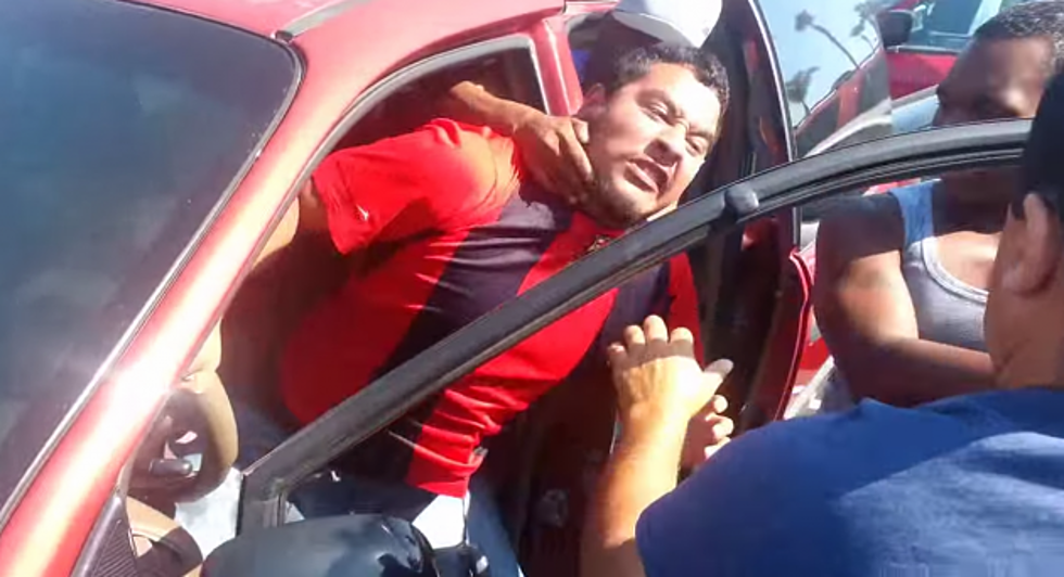 Carjacker Gets What Every Carjacker Deserves [GRAPHIC VIDEO]
