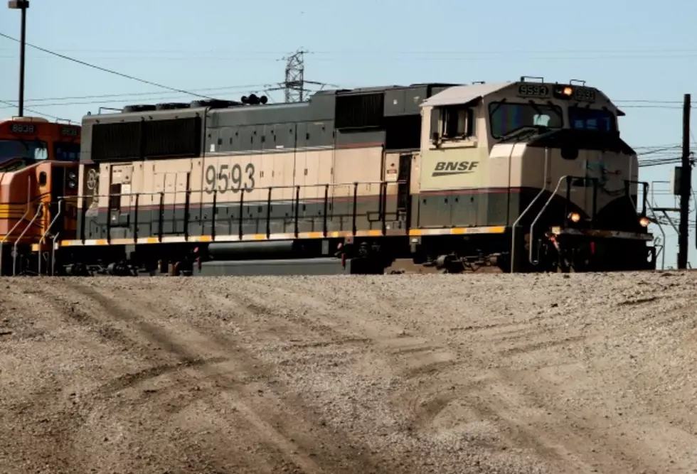 Burlington Northern Railway Doing Emergency Work on Tracks in Fort Collins