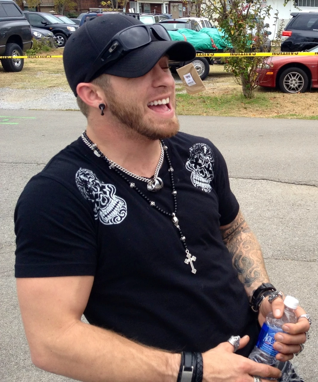 Coalition to Stop Gun Violence  After finding out that Brantley Gilbert is  not actually a member of any well regulated Militia we decided to fix  his back tattoo for him What