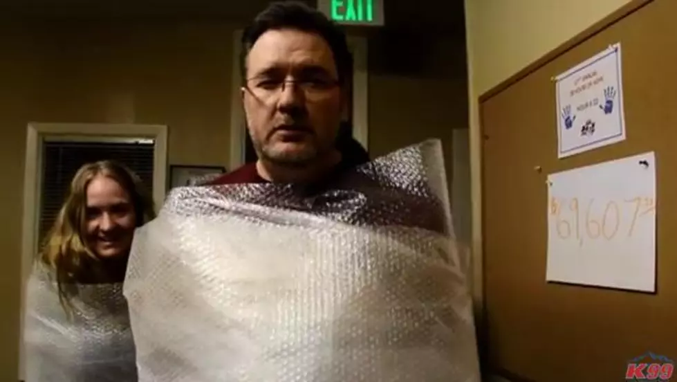 The Great Bubble Wrap Battle During 17th Annual 28 Hours of Hope [VIDEO]