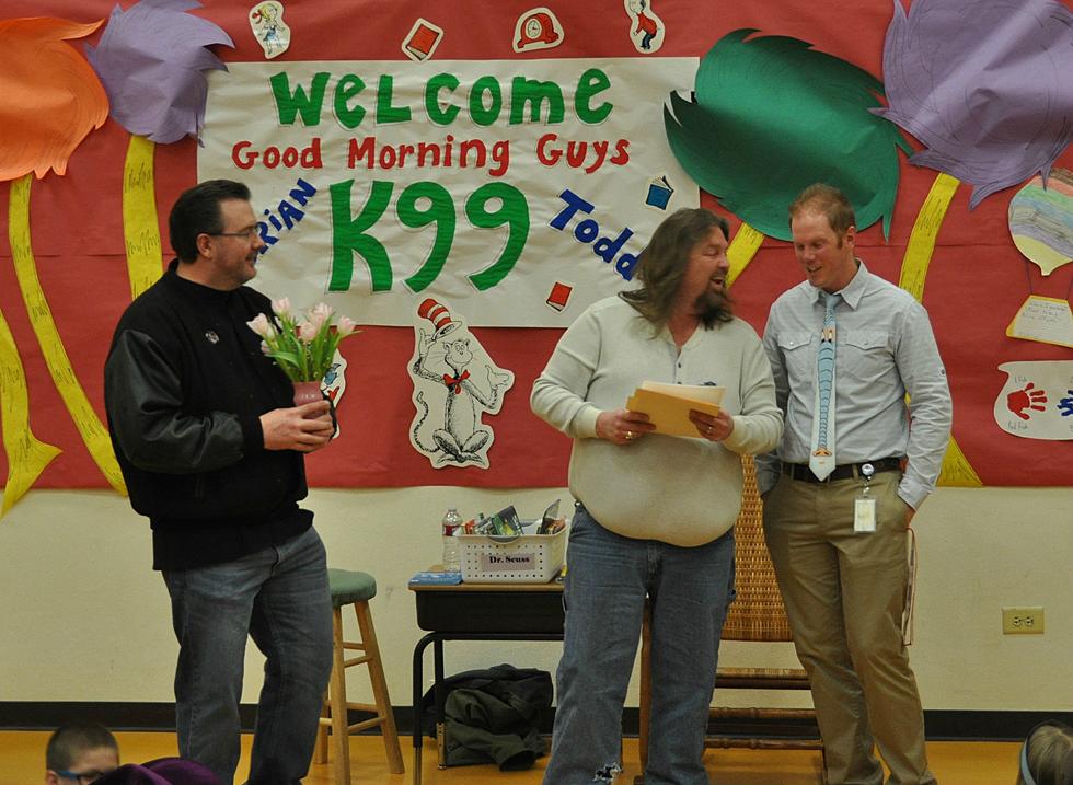 Brian & Todd’s School Visit in Red Feather Turns Into Surprise Teacher Tuesday [PICTURES]