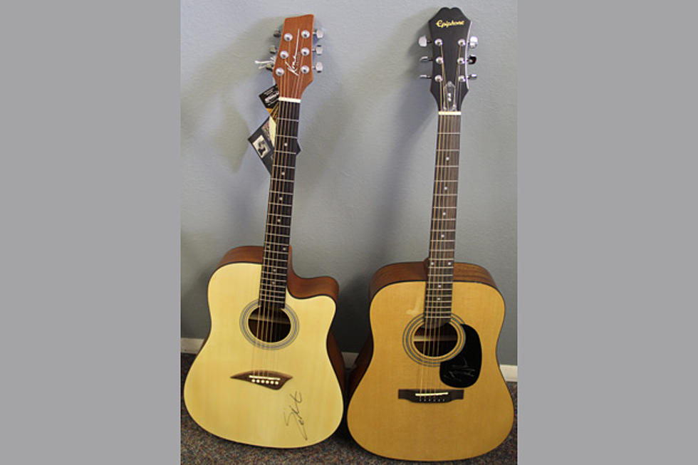 Bidding on Eric Church and Gary Allan Signed Guitars Ends Thursday