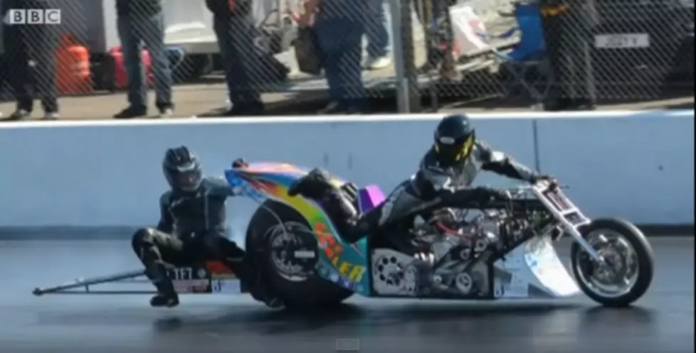One of the Most Bizarre Motorcycle Wrecks Ever Seen [VIDEOS]
