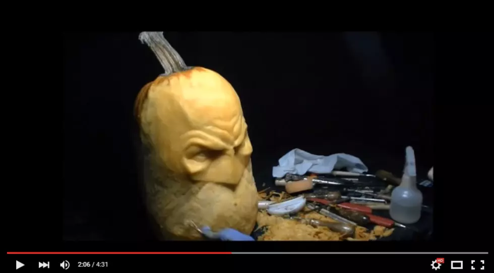 This Girl Has Some Serious Pumpkin Carving Skills!