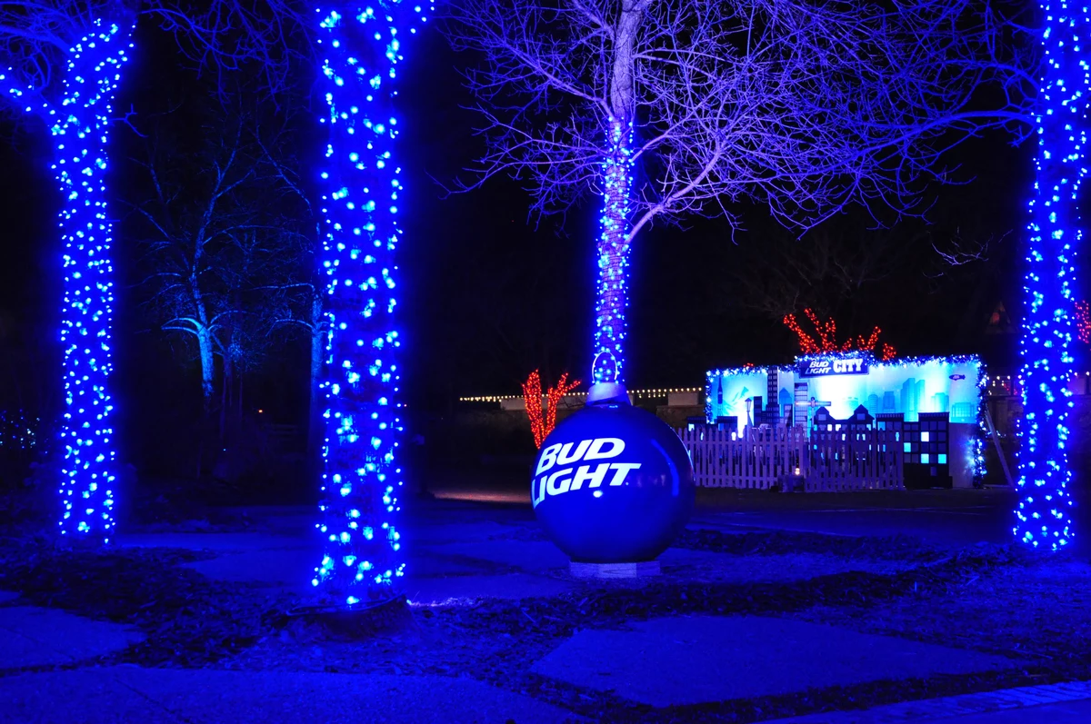 Holiday Lights at Budweiser Brewery Through January 3