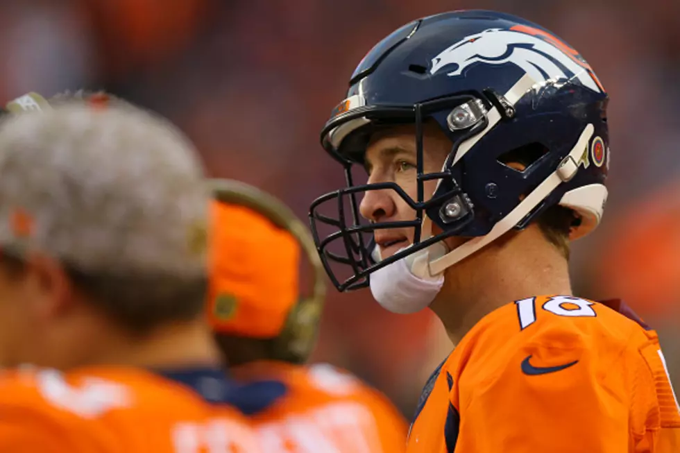 Peyton Manning Will Play as Backup Quarterback Against San Diego