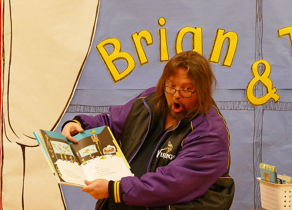 Brian and Todd Read for Three Schools on Dr. Seuss’ Birthday