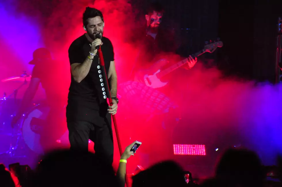 Thomas Rhett, Kory Brunson, and Stephanie Quayle at Greeley Stampede [PICTURES]