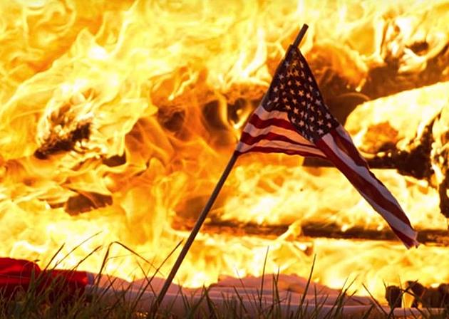When It is All Right to Burn an American Flag [VIDEO]