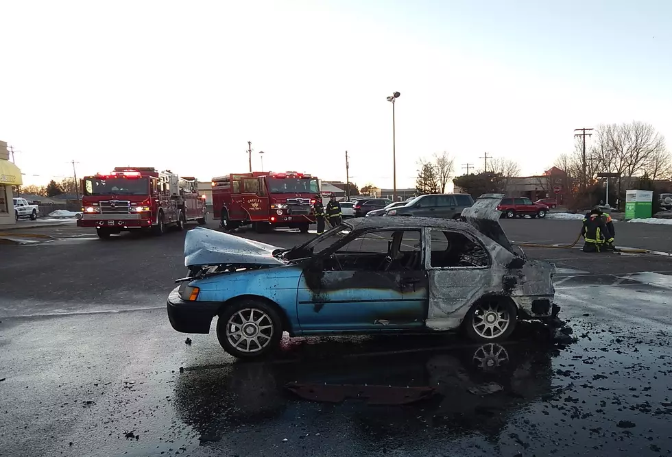 Car Blows Up and Burns in Greeley Parking Lot [PICTURES]