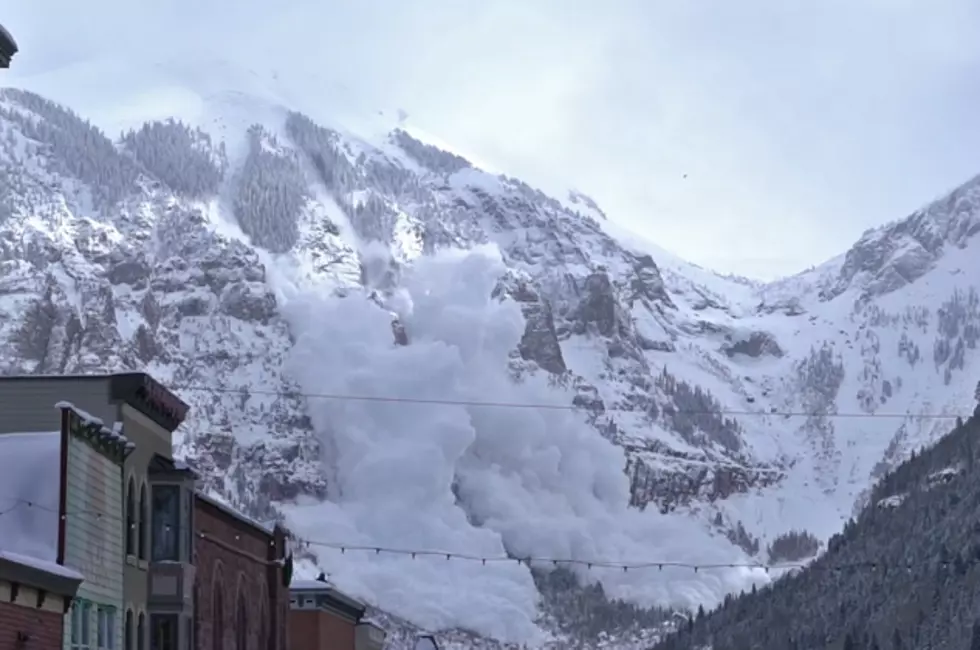 See an Avalanche From Downtown Telluride