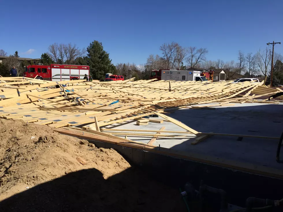 Wind Causes Building to Collapse in Greeley &#8211; One Injured