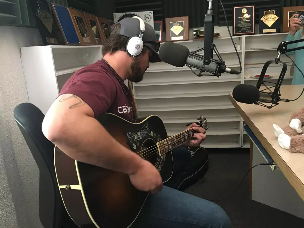 Wyoming’s Sean Curtis Stopped by the K99 Studio to Play One of His New Songs During 28 Hours of Hope [Video]