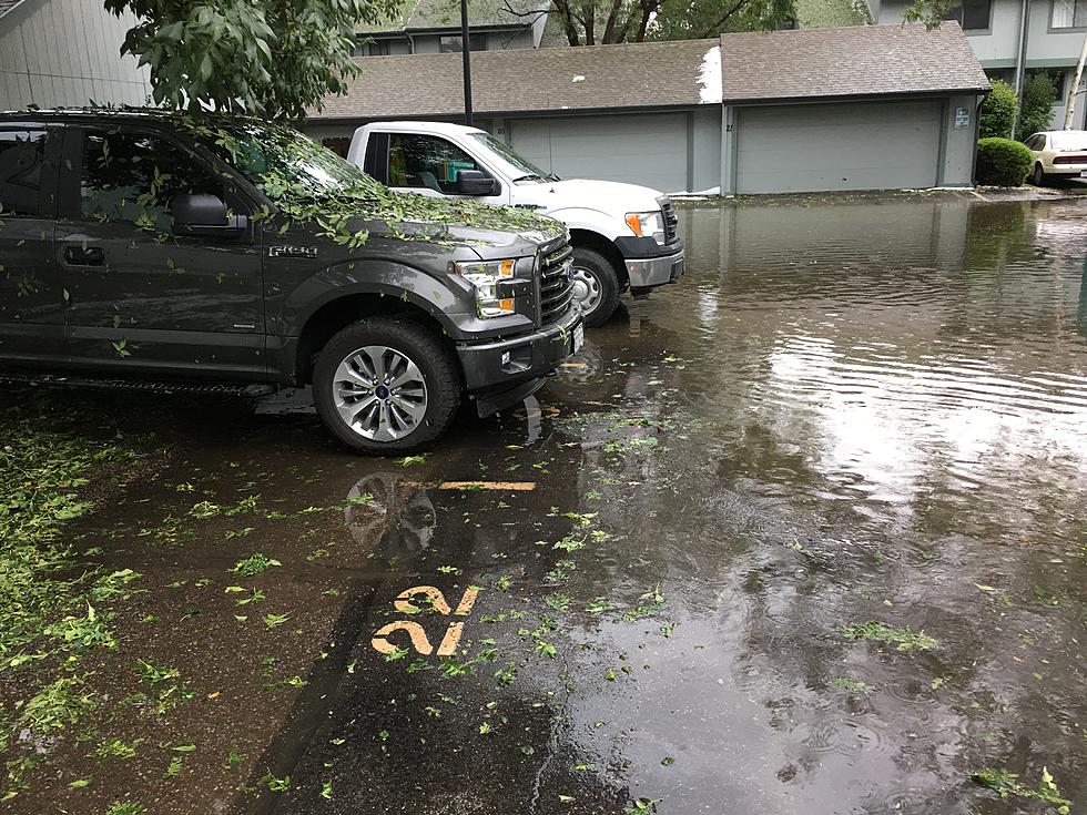 Todd&#8217;s Parking Lot Floods and His Wife Comes to the Rescue [VIDEO &#8211; PICTURES]