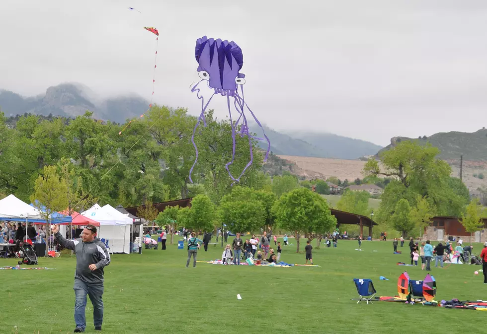 Kids In The Park, Kites Still Flying In Fort Collins