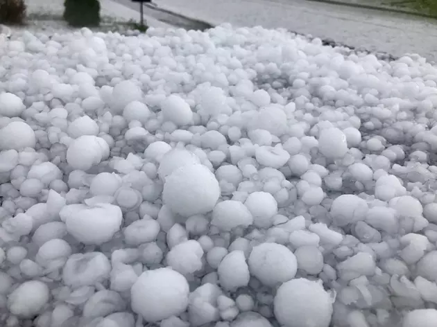 View of Yesterday&#8217;s Hailstorm in Greeley From My Garage [PICTURES/VIDEO]