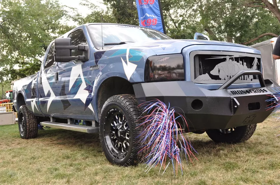 Local Veteran Presented Customized Truck at Greeley Stampede [PICTURES]