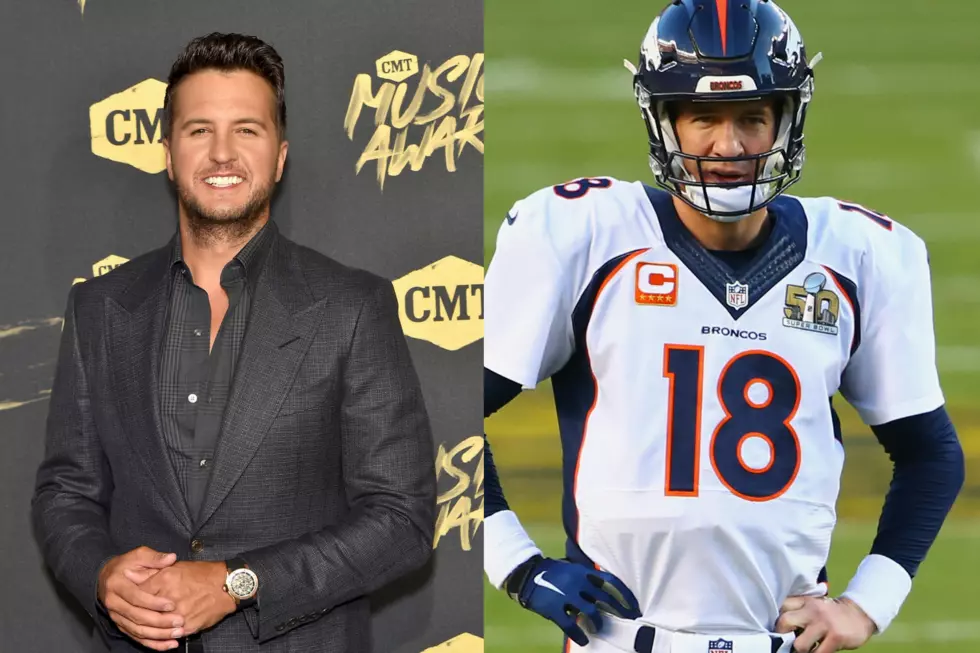 Luke Bryan Reveals He’s ‘Pretty Good Friends With Peyton Manning’