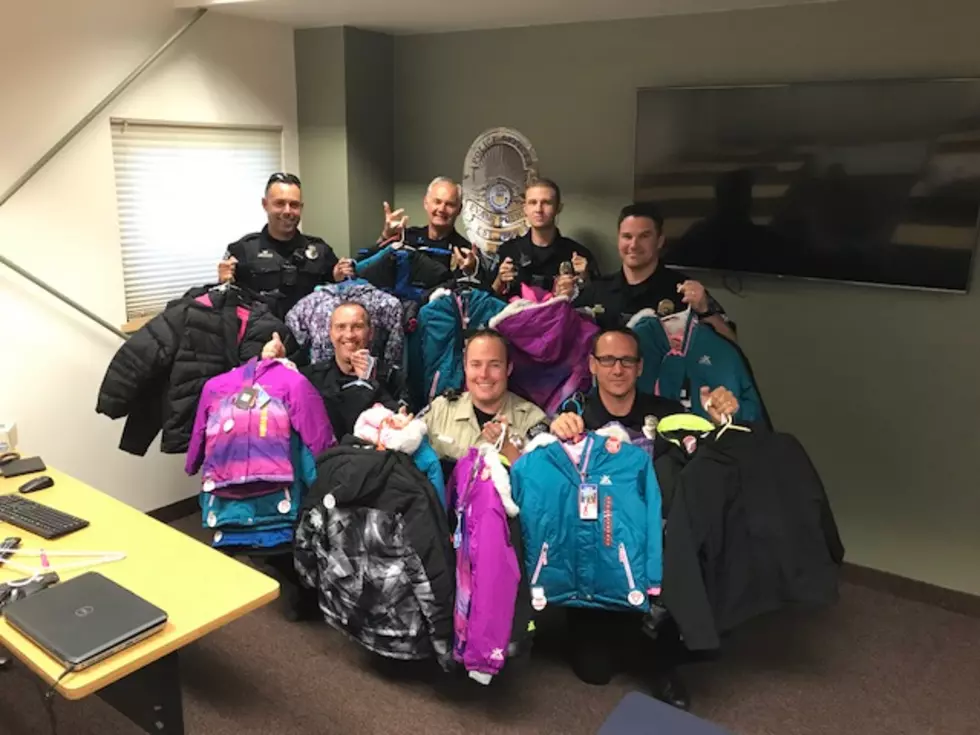 Evans Police Department Delivers Coats to Local Kids in Need