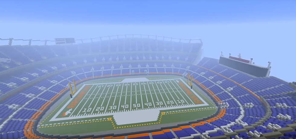 Someone Made Mile High Stadium in Minecraft and it’s Awesome