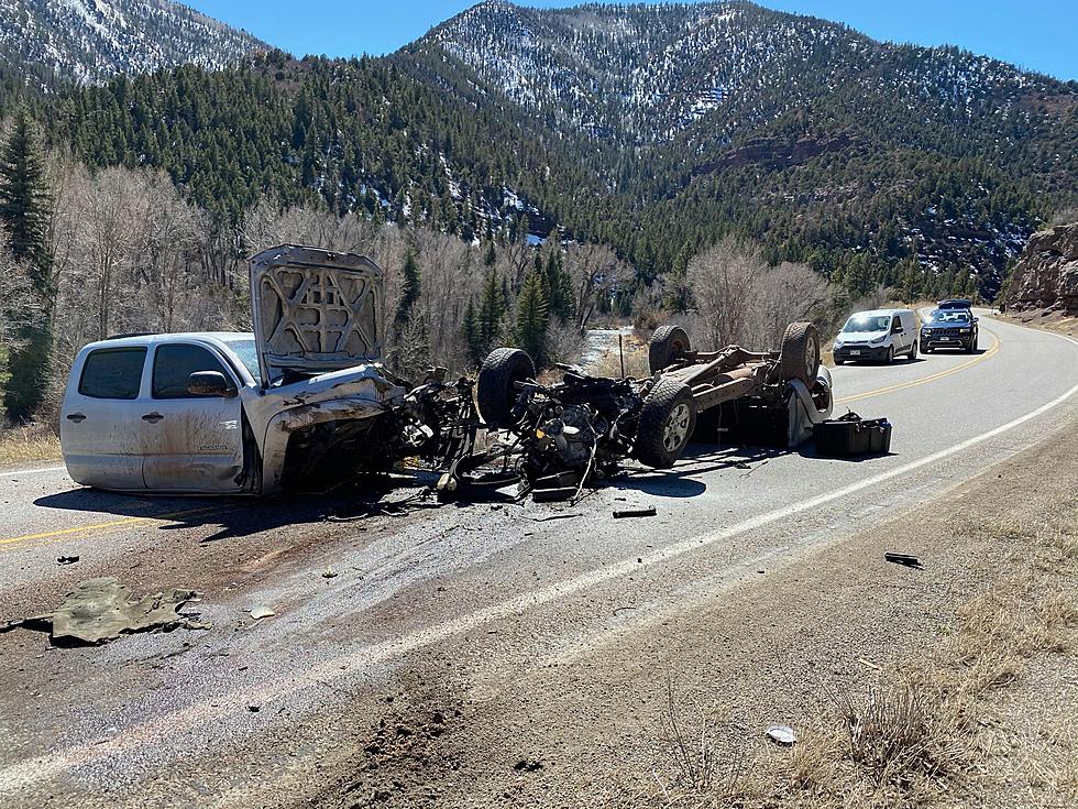 Colorado Driver Crashes at 100 mph, Splits Truck in Half