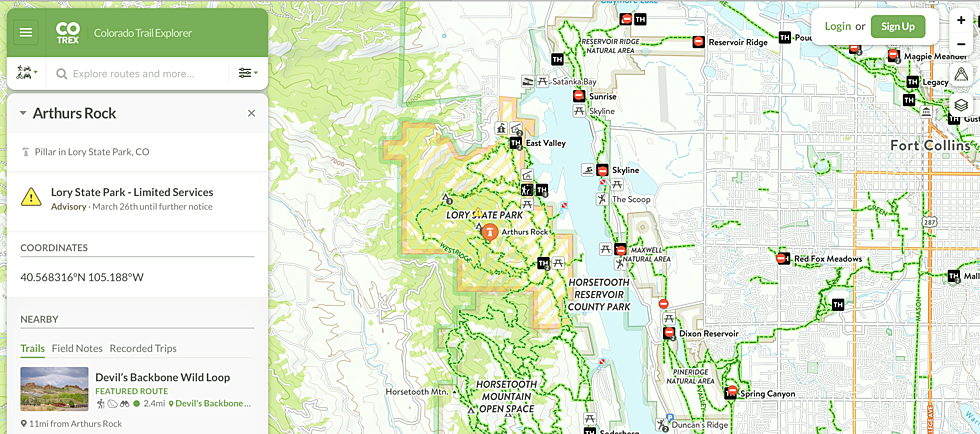 Found Out Which Trails Are Closed On Free Colorado Trail Map App
