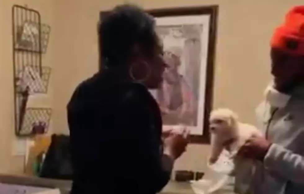 Broncos Rookie Wide Receiver Surprises Mom with Puppy for Mothers Day