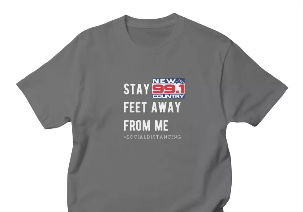 Check Out The New Country 99.1 Social Distancing T-Shirt