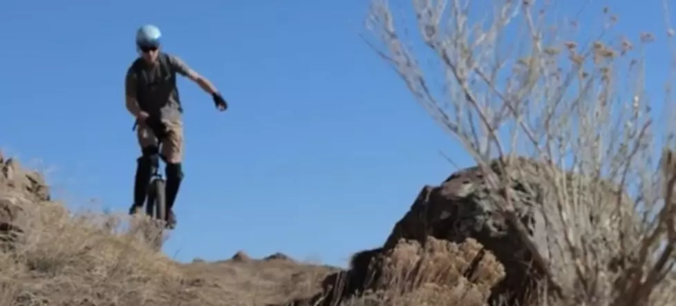 Mountain Unicycling Man Spotted on Hiking Trail Near Fort Collins