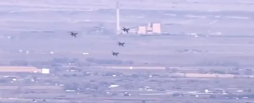 WATCH: F-16 Planes Fly Over Loveland For Veteran’s Day