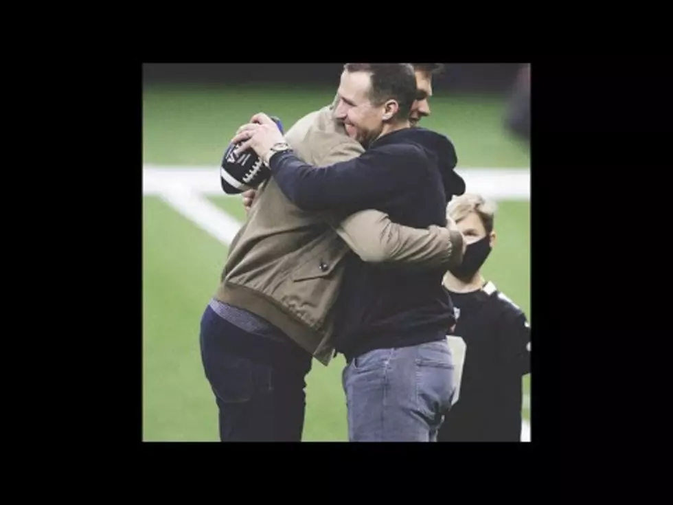 Tom Brady Shares Special Moment With Drew Brees&#8217; Son [VIDEO]