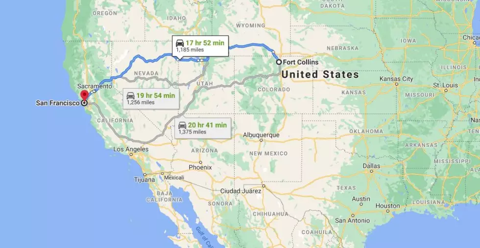 How Far is Denver, Chicago and Other Cities From Fort Collins?