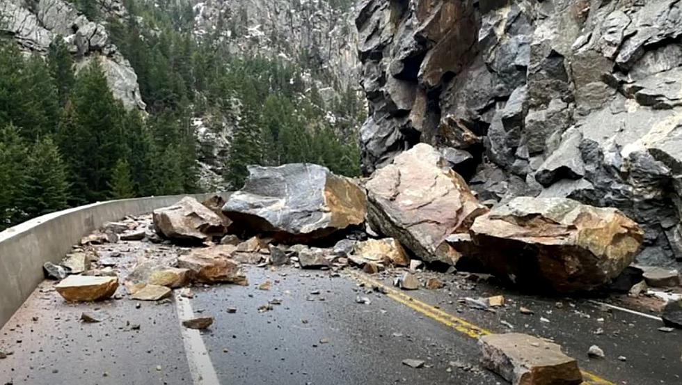5 Truck Sized Boulders Force Closure Of Boulder County Highway