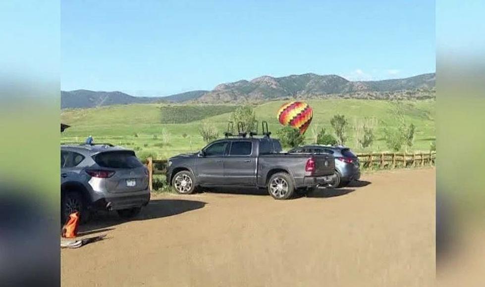 Hot Air Balloons Crash Land Near Chatfield State Park