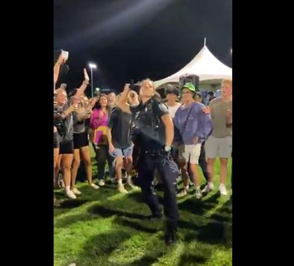 Dancing Officers Welcome Back Colorado State University Students