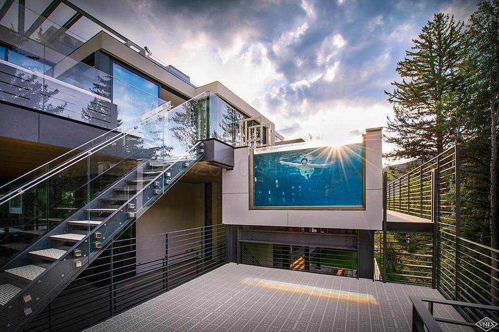 This $45 Million Vail Colorado Home Has a 75-Foot Glass Bottom Pool