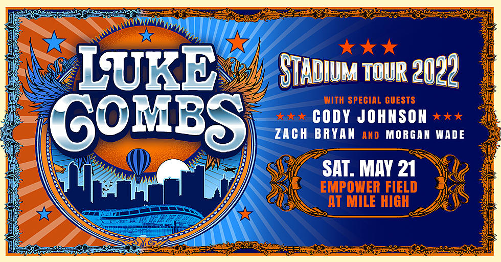 Luke Combs Stadium Tour Coming to Denver in 2022