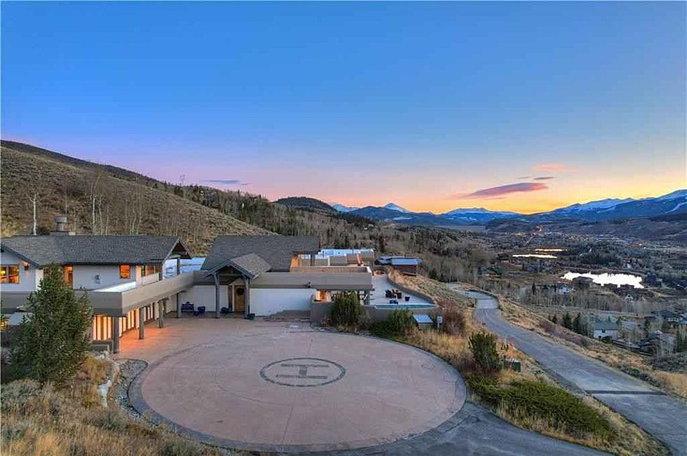 This $3.5 Million Colorado Mountain Home Has a Helipad