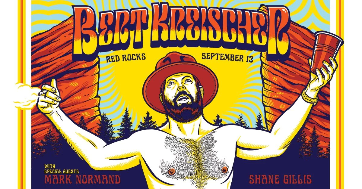 Bert Kreischer Returning To Red Rocks For Comedy Show This Fall